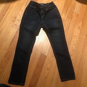 Girls Dark Wash Jeans 14 Slim